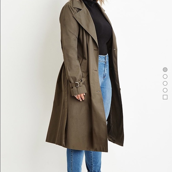Plus size double breasted pea coat