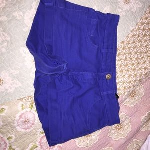 Blue H&M shorts