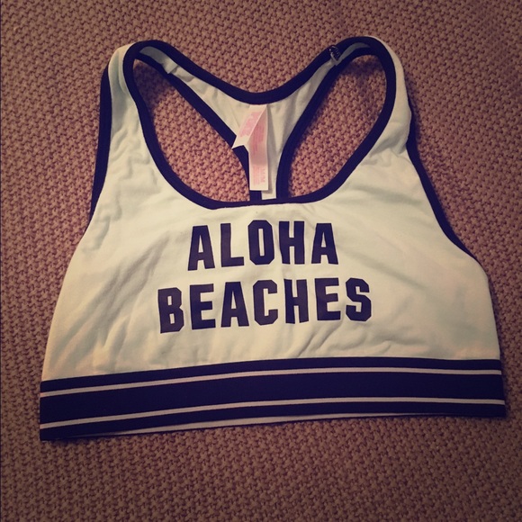 Victoria secret aloha sports bra