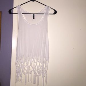 Crop-ish tank top