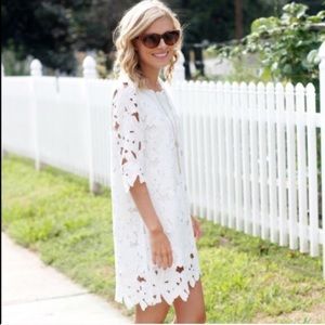 Dresses - Classic White Lace Dress Dresses - Classic White Lace Dress