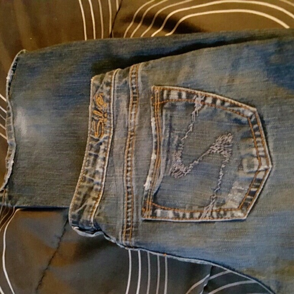 Silver jeans