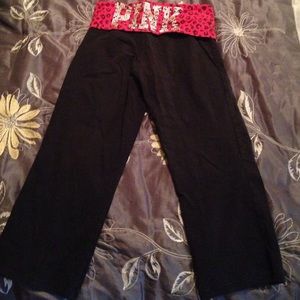 Sold! PINK yoga capris