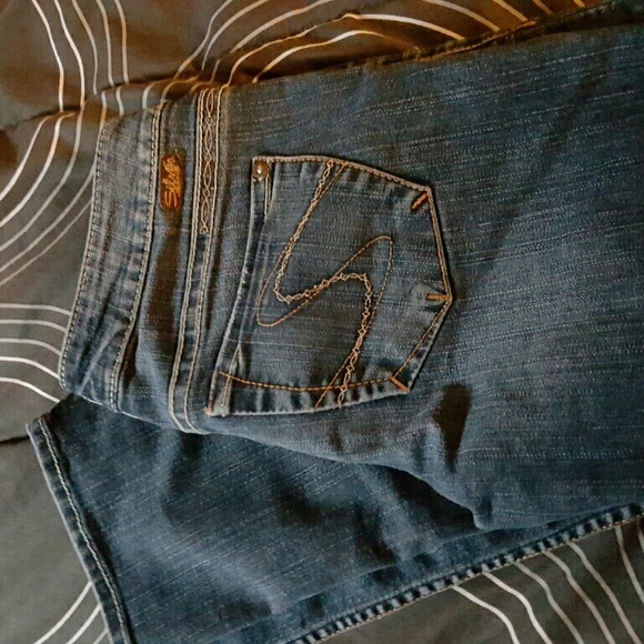Silver jeans