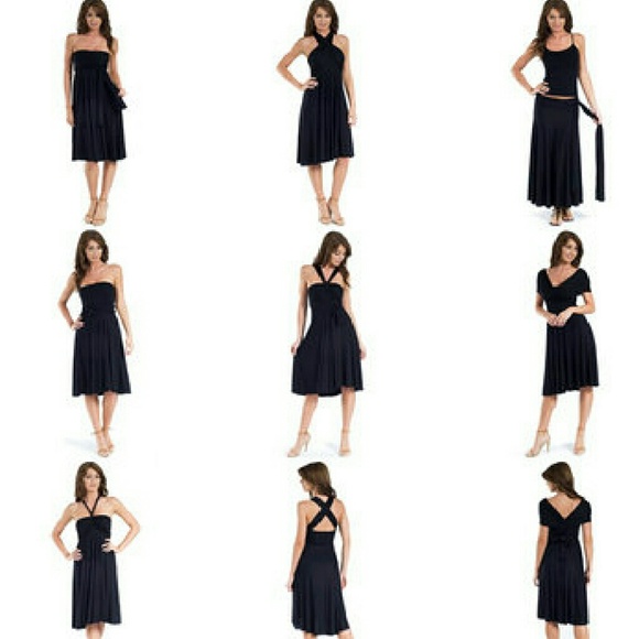 Convertible Black Dress