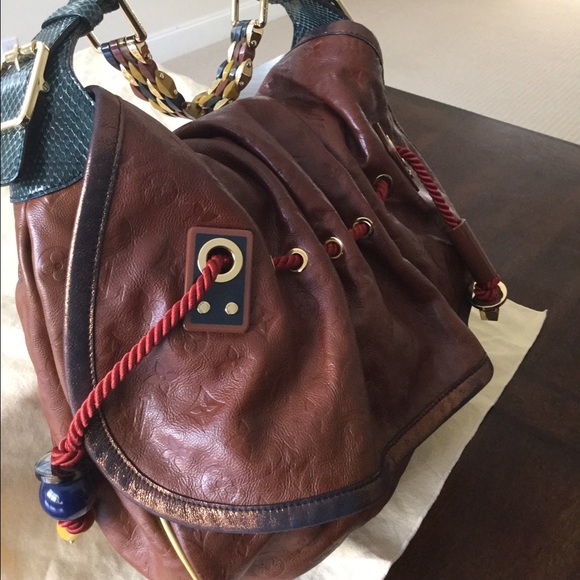 100% Authentic Louis Vuitton Marsala hobo bag - Picture 2 of 4