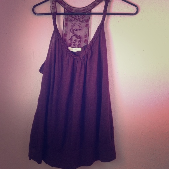 Adorable purple tank top