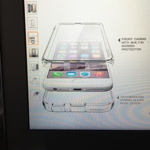 FULL BODY CLEAR IPHONE 6/6s PLUS CASE