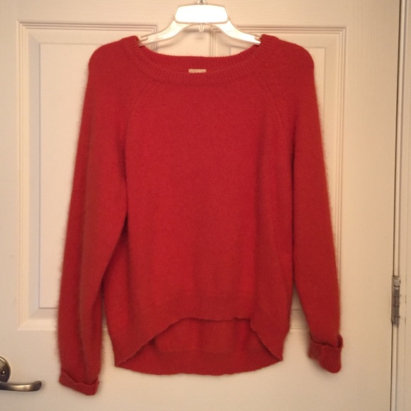 H&M Orange Angora Sweater Sz. 2
