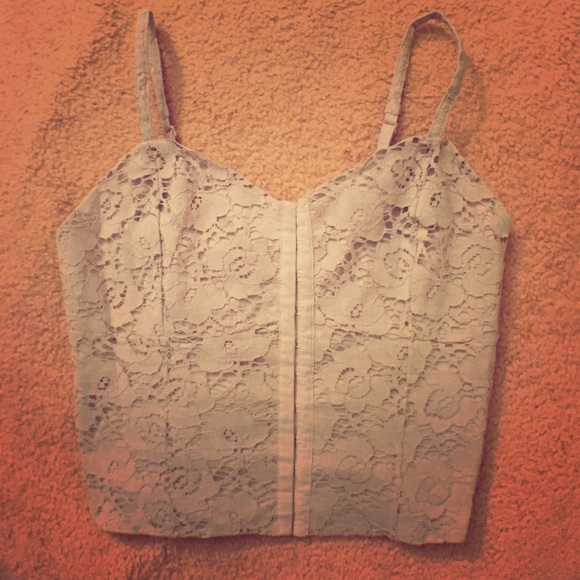 Corset crop top