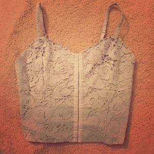 Corset crop top