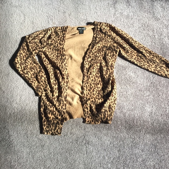 Leopard cardigan