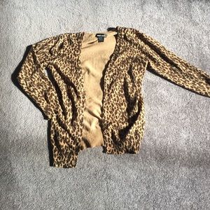 Leopard cardigan