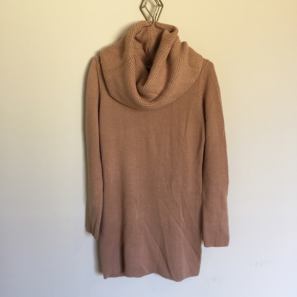 Sweater Dress w Cowl Neck