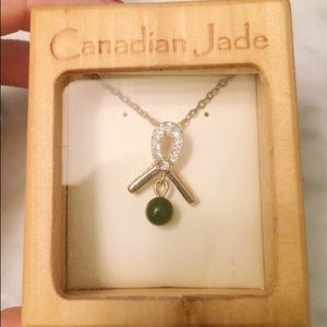 Canadian Jade Necklace (Real Jade)