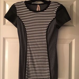 Bailey 44 Leather Trim Top