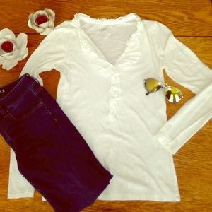 Soft Long-Sleeve Tee from Ann Taylor LOFT