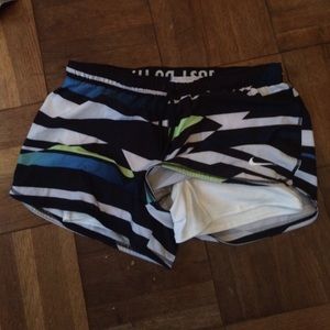 Nike shorts with spandex