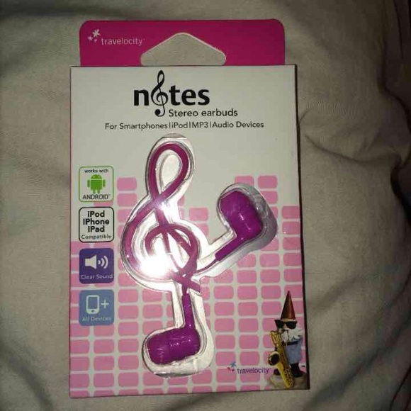 NWT Pink Earbuds