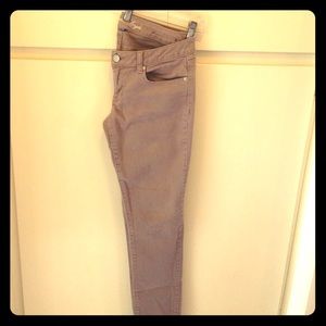 Tan stretch jeans