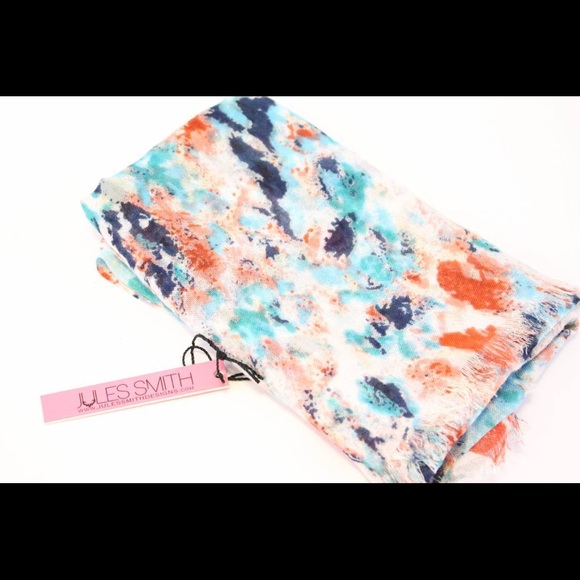 Jules Smith Watercolor Scarf - Picture 2 of 2