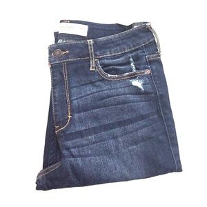 A&F Lightly Distressed Skinny Jeans Size 10