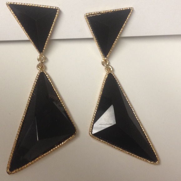 Vintage Triangle earrings