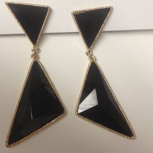 Vintage Triangle earrings
