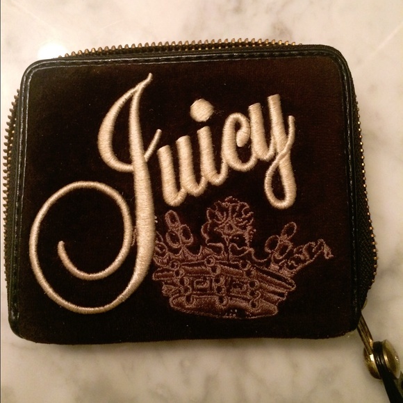 Authentic black Juicy Couture Wallet
