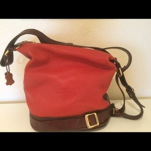 VALENTINA Red Cross body bag