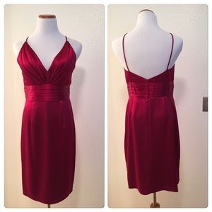 Ruby Red Cocktail Dress