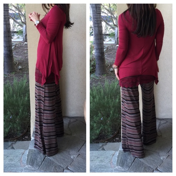 Burgundy lace extender ONE HOUR SALE - Picture 3 of 3