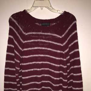stripe sweater