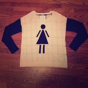 Fun graphic sweater!