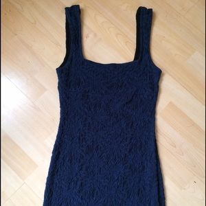 Free People Textured Mini Dress