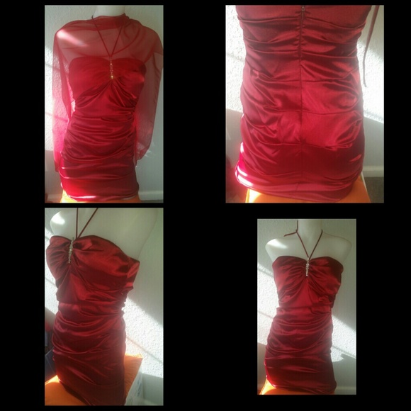 vintage Dresses & Skirts - Beautiful red dress CLEARENCE