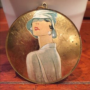 Leona Fein glass pendant