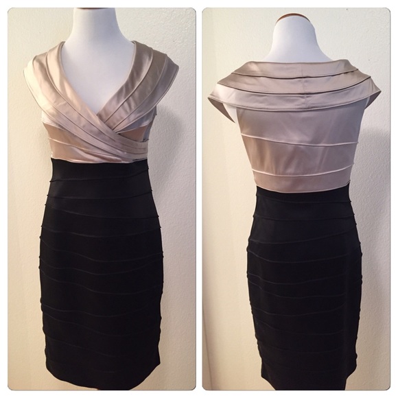 Two Tone Cocktail Dress