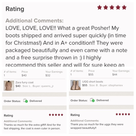 I strive to provide GREAT customer service.