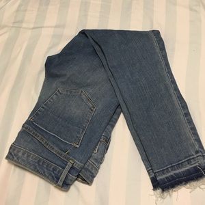 Mossimo Mid Rise Denim Legging Crop