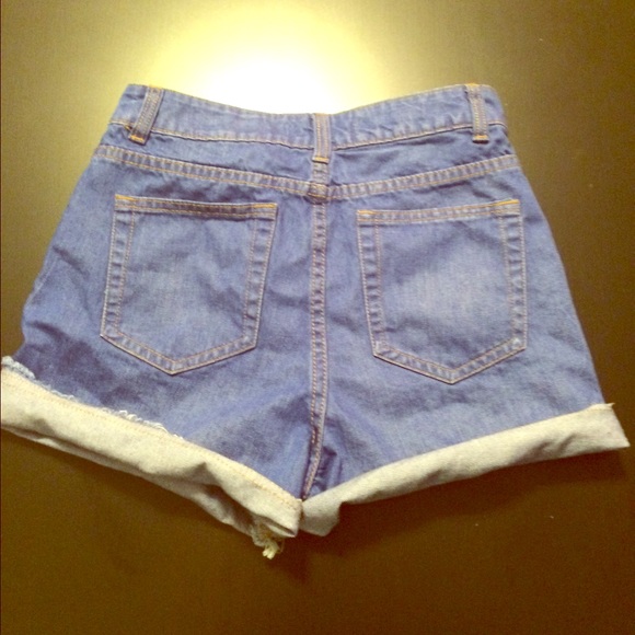 High waisted shorts