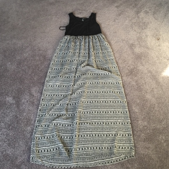 Tribal maxi dress