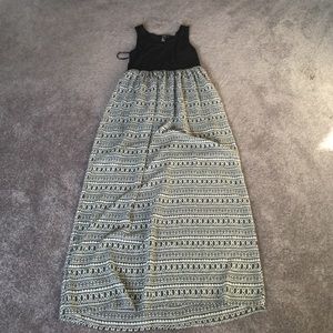 Tribal maxi dress