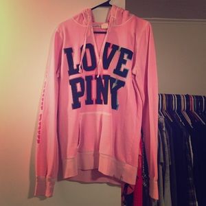 PINK Victoria's Secret oversized hoodie.