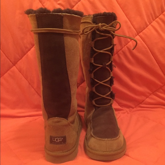 Ugg Tall Lace Up Boots