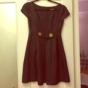 Black cocktail dress