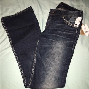 Silver Suki Jeans, 30x33