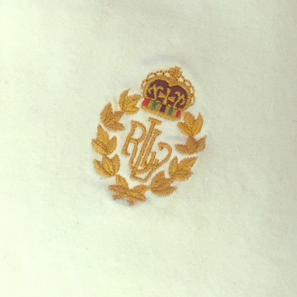 Ralph Lauren white tee shirt