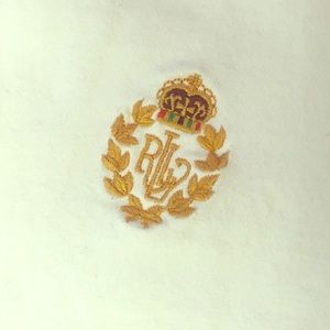 Ralph Lauren white tee shirt