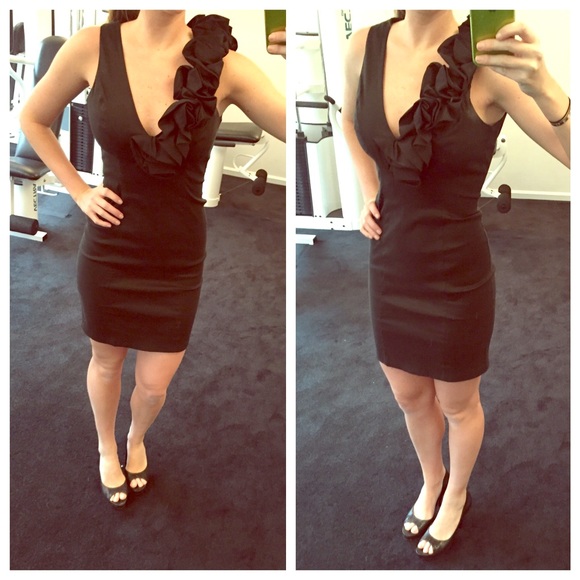 Cache black formal dress